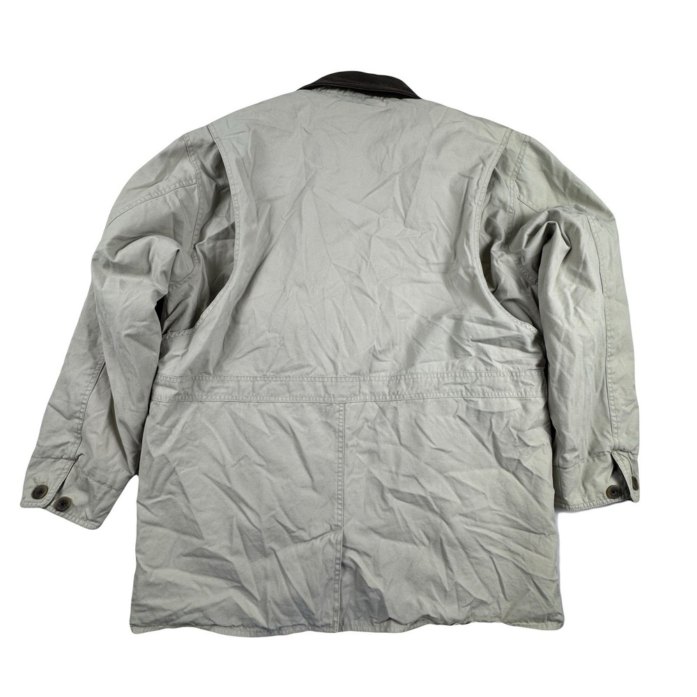 Great Northwest GNW Men's Medium 100% Cotton Barn Jacket Plaid Lined Workwear - Picture 10 of 14